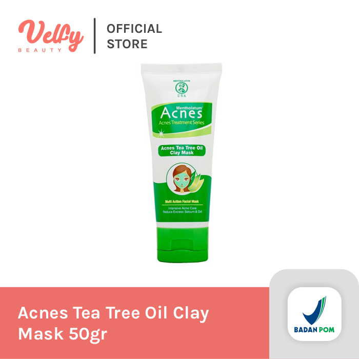 Tea Tree Oil Clay Mask 50gr