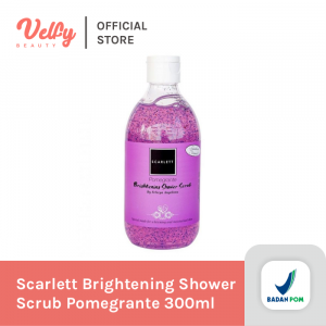 Brightening Shower Scrub Pomegrante 300ml