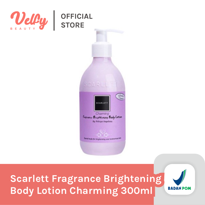 Fragrance Brightening Body Lotion Charming 300ml