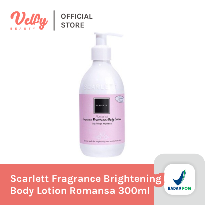 Fragrance Brightening Body Lotion Romansa 300ml